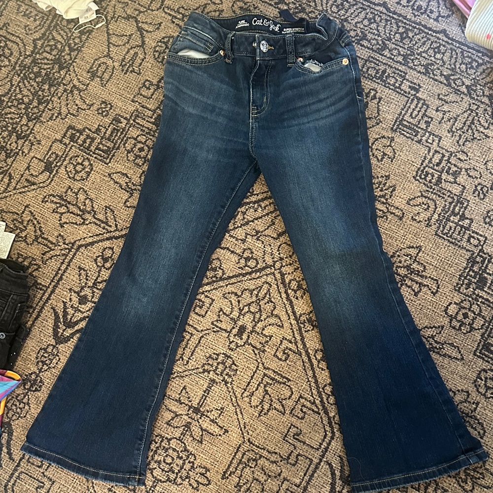 Cat & Jack kids Blue Flare Jeans